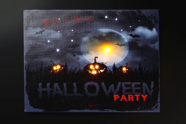 ハロウィンLEDライティングピクチャー